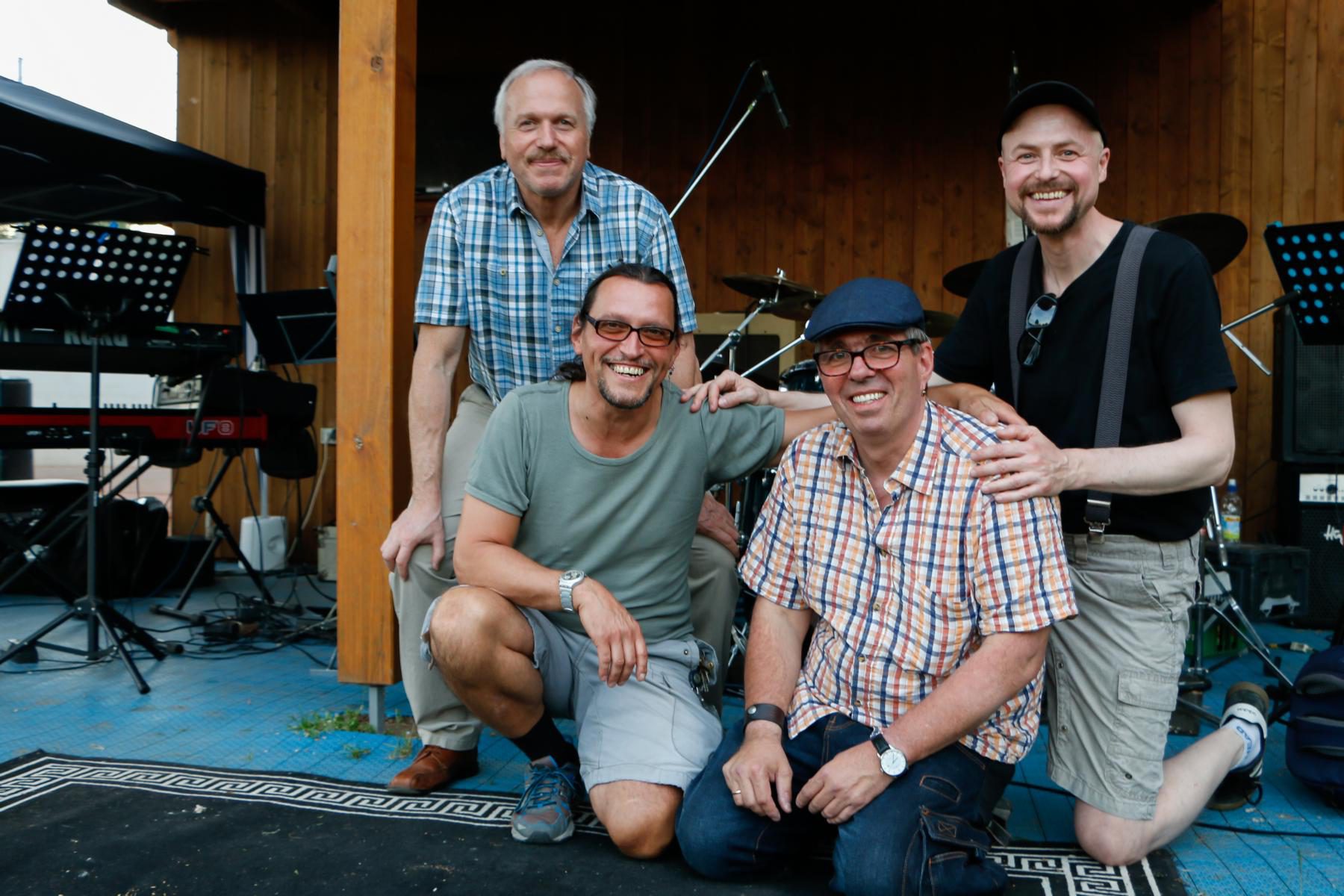 Bandgruppenfoto